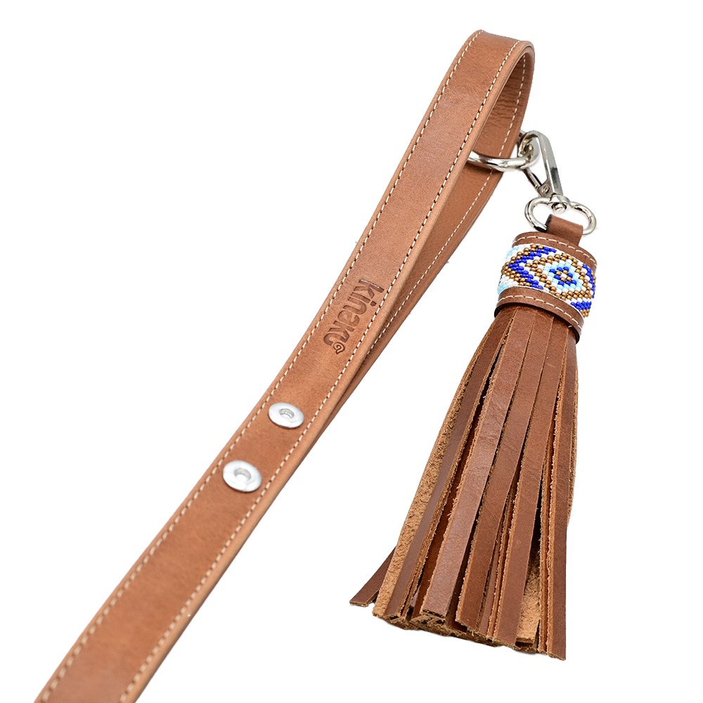 Kinakú Dog leash with Tassel TOPACIO XS