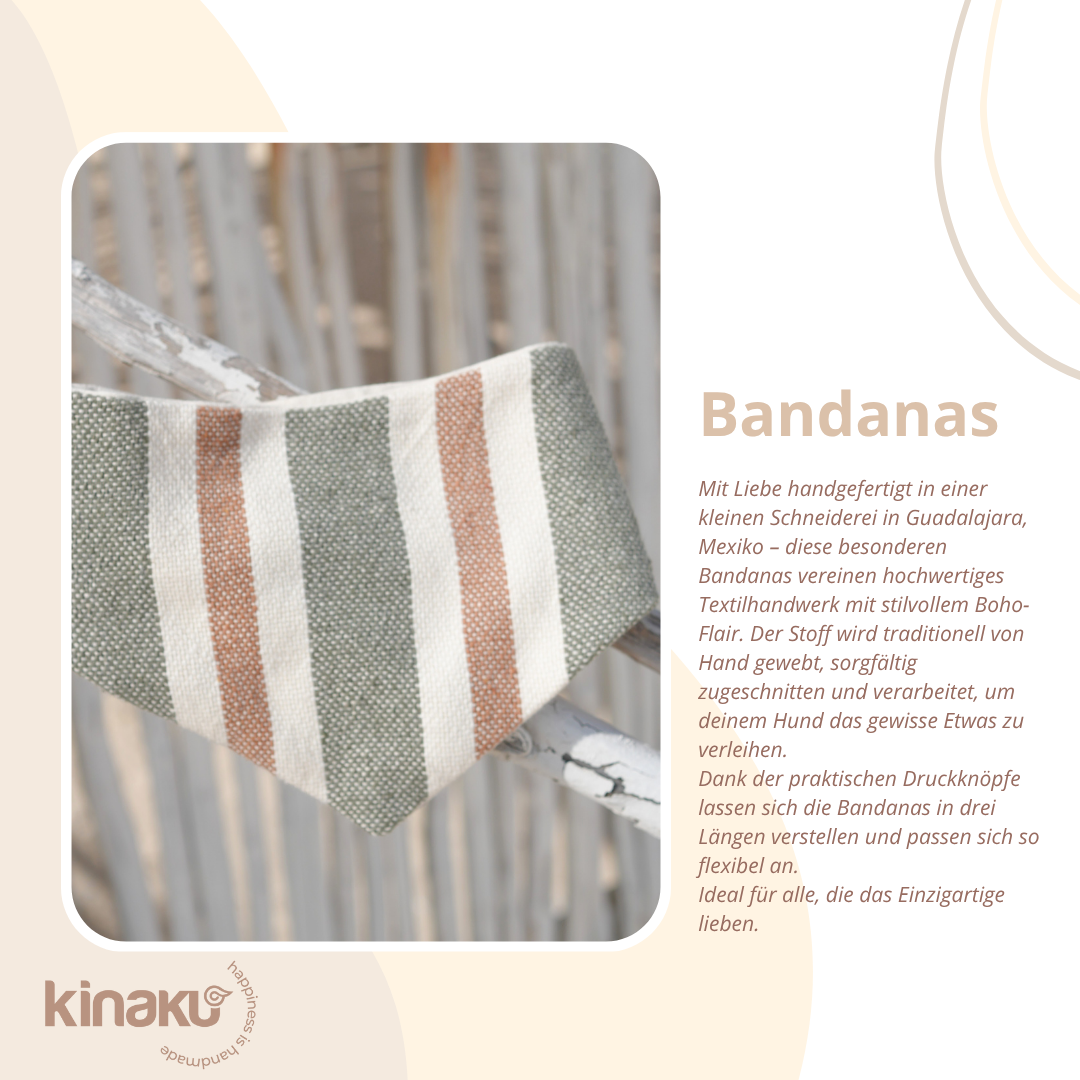 Kinakú Dog bandana TIERNO L