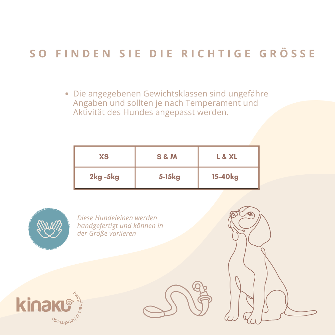 Kinakú Dog leash Holbox XS