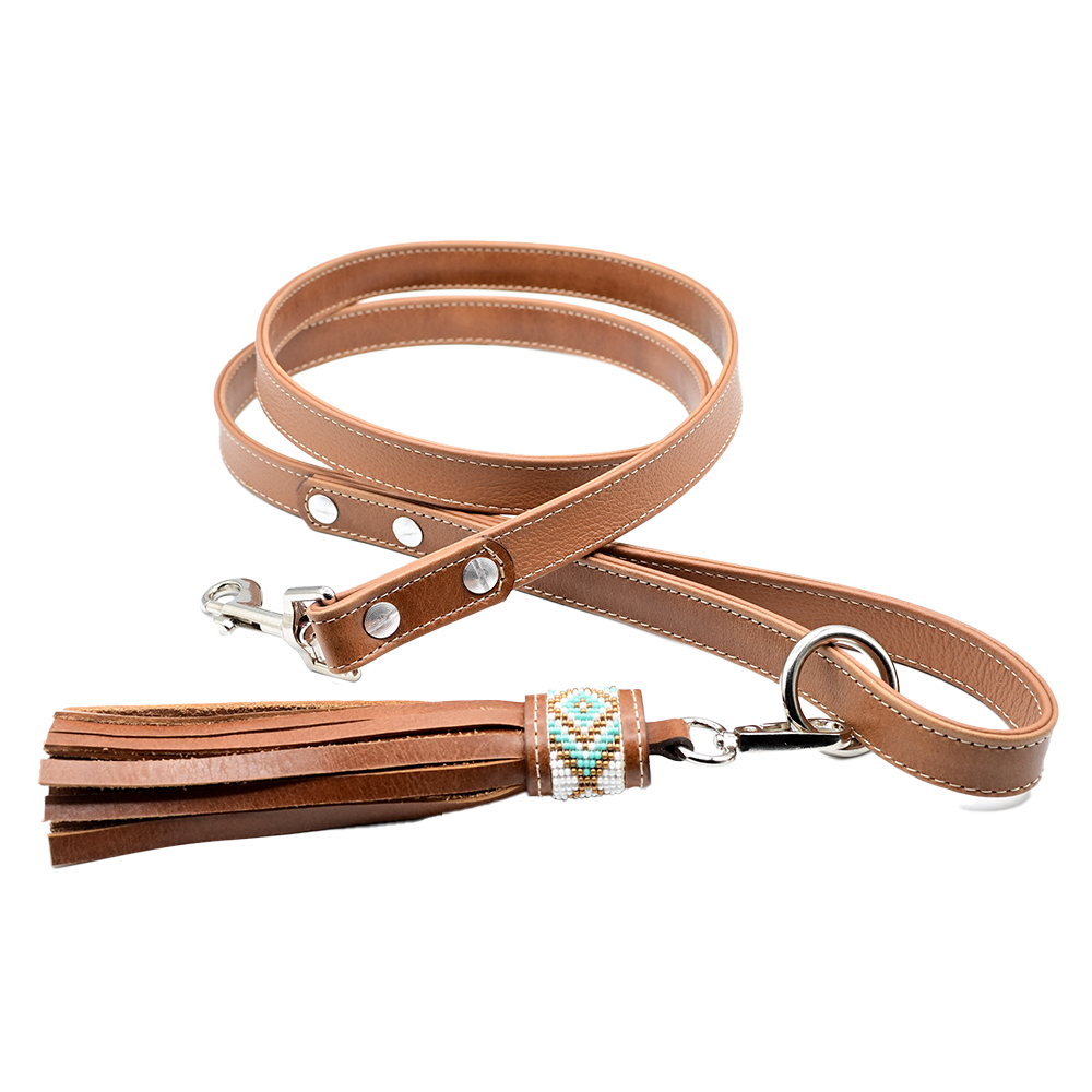 Kinakú Dog leash with Tassel CALAITA XS