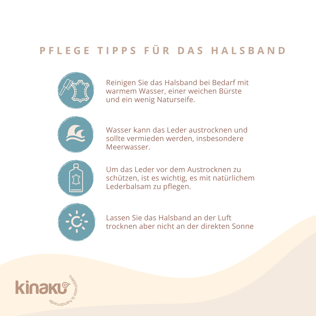 Kinakú Dog collar Tulum XS