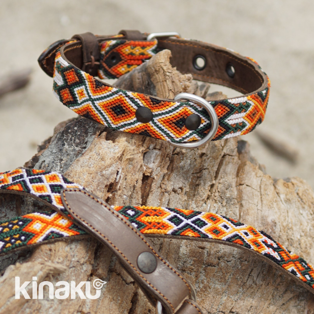 Kinakú Dog collar Bacalar XS