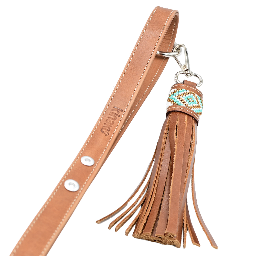 Kinakú Dog leash with Tassel CALAITA XS