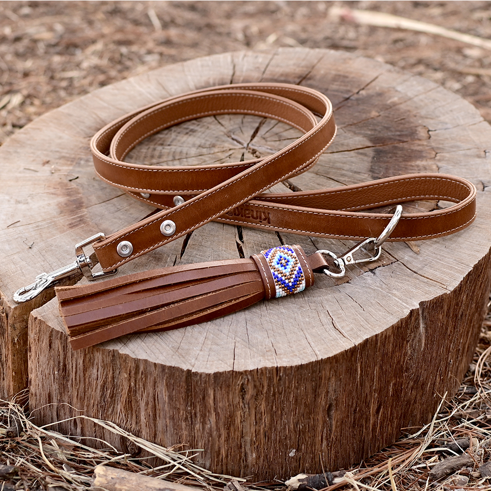 Kinakú Dog leash with Tassel TOPACIO XS